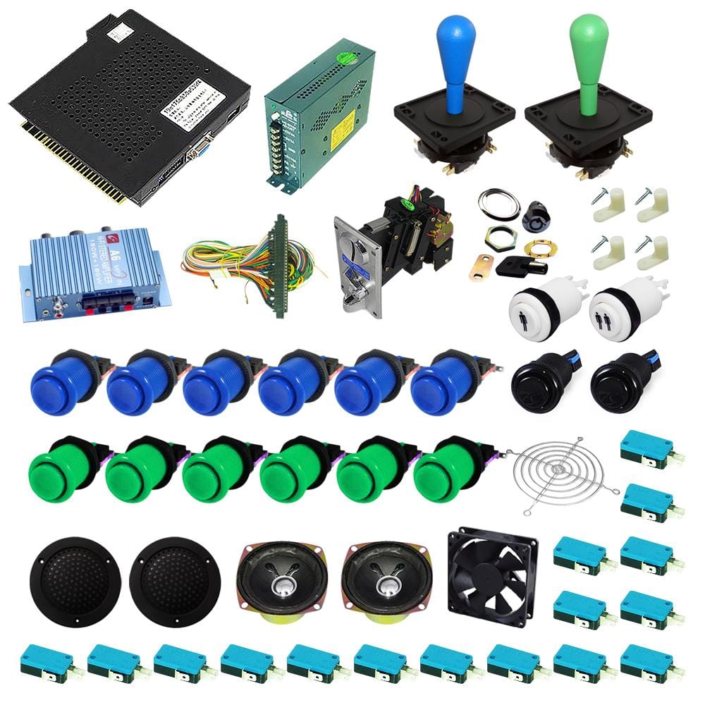 Ultimate 138 in 1 DIY Arcade Kit-Happ Style Joystick - DIY Arcade Australia