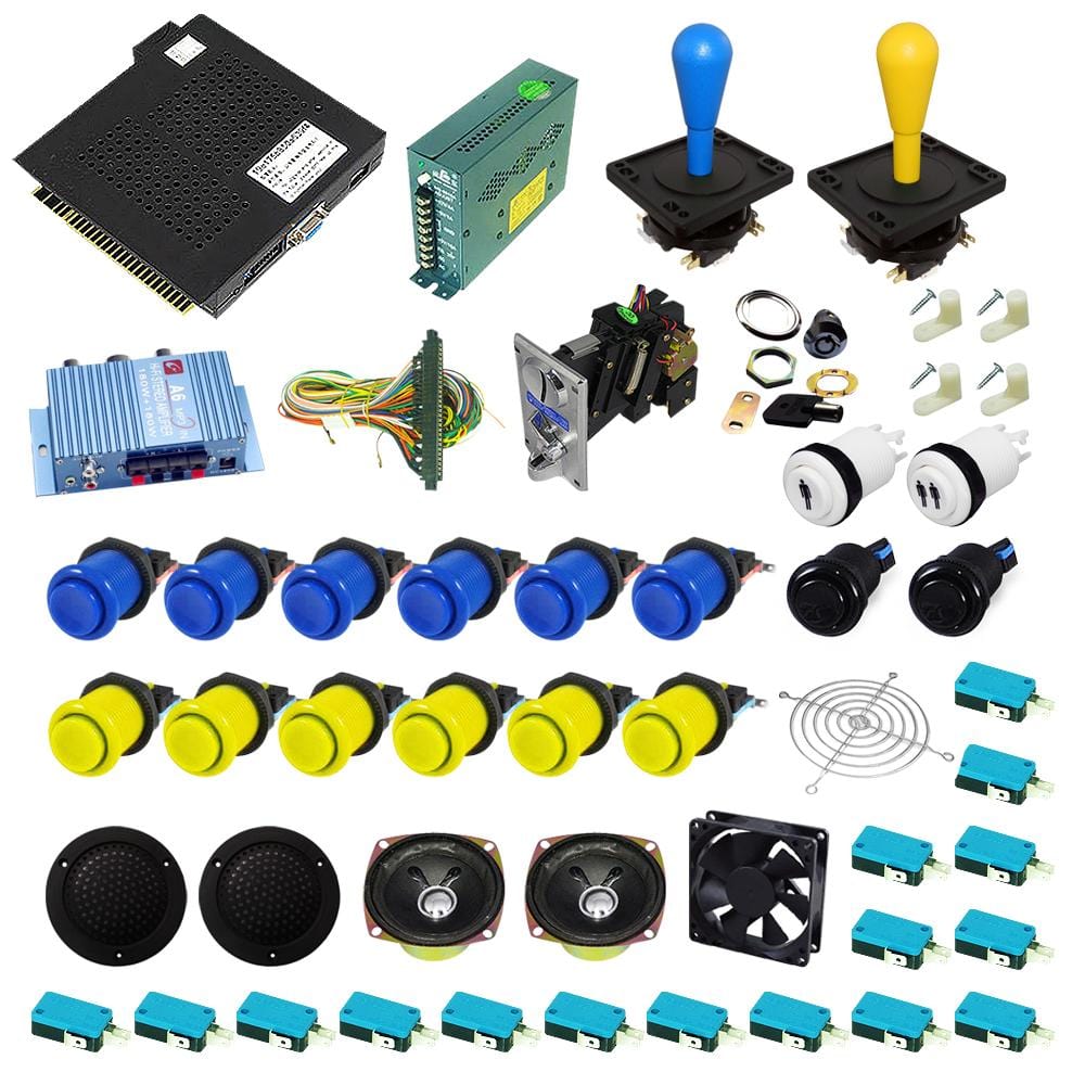 Ultimate 138 in 1 DIY Arcade Kit-Happ Style Joystick - DIY Arcade Australia