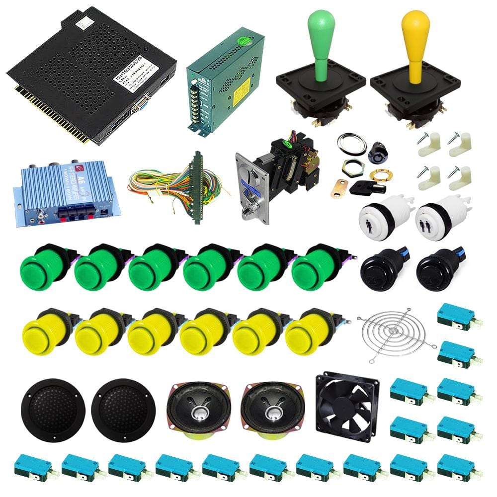 Ultimate 138 in 1 DIY Arcade Kit-Happ Style Joystick - DIY Arcade Australia