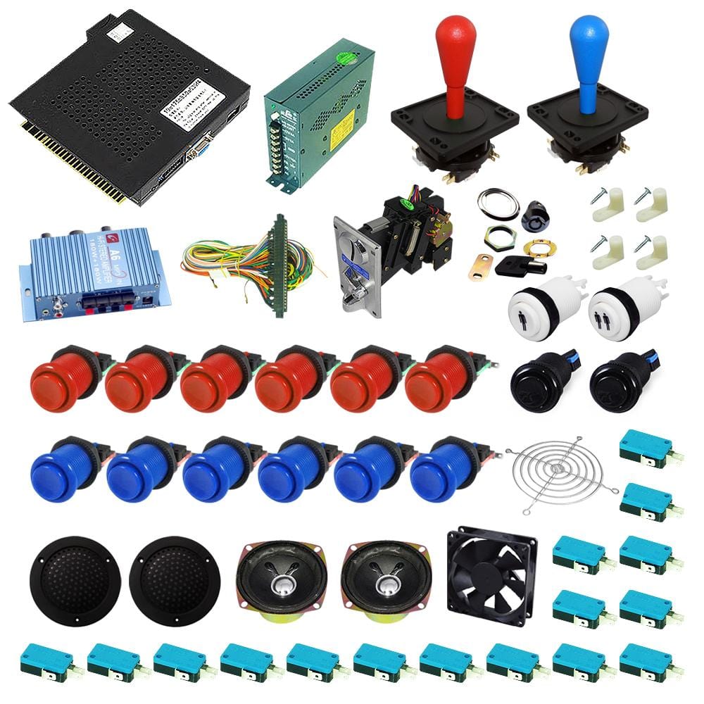 Ultimate 138 in 1 DIY Arcade Kit-Happ Style Joystick - DIY Arcade Australia