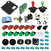 Image of Ultimate 138 in 1 DIY Arcade Kit-Happ Style Joystick - DIY Arcade Australia