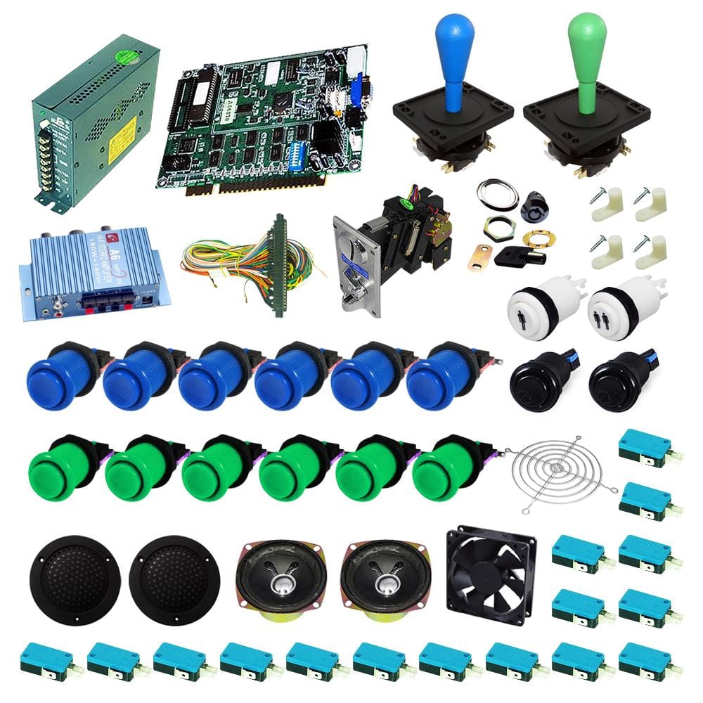 Ultimate 19 in 1 DIY Arcade Kits-Happ Joystick - DIY Arcade Australia