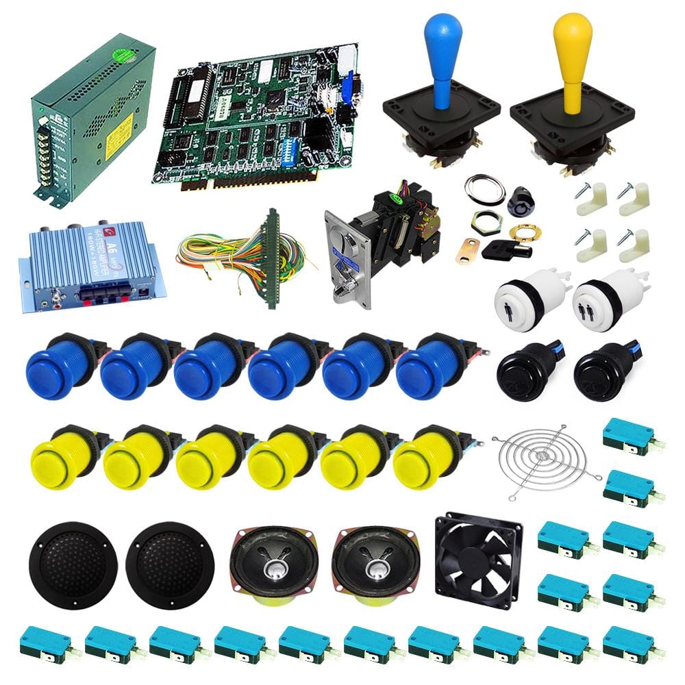Ultimate 19 in 1 DIY Arcade Kits-Happ Joystick - DIY Arcade Australia