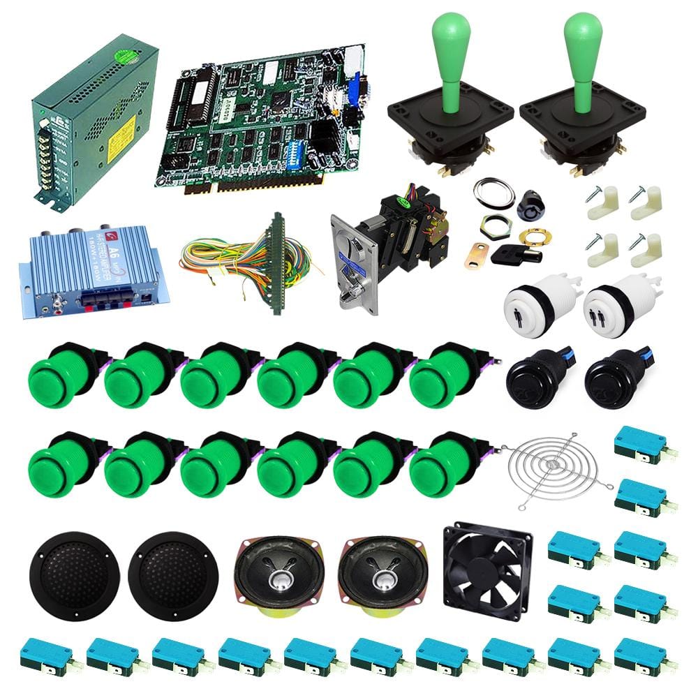 Ultimate 19 in 1 DIY Arcade Kits-Happ Joystick - DIY Arcade Australia
