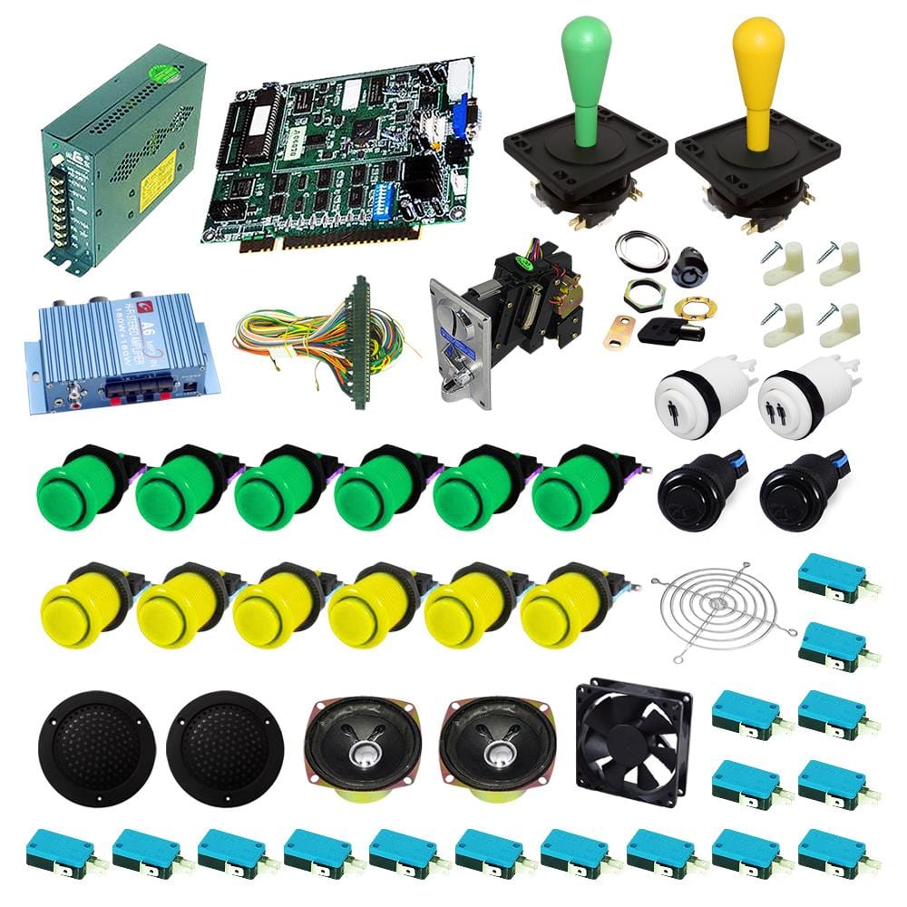 Ultimate 19 in 1 DIY Arcade Kits-Happ Joystick - DIY Arcade Australia