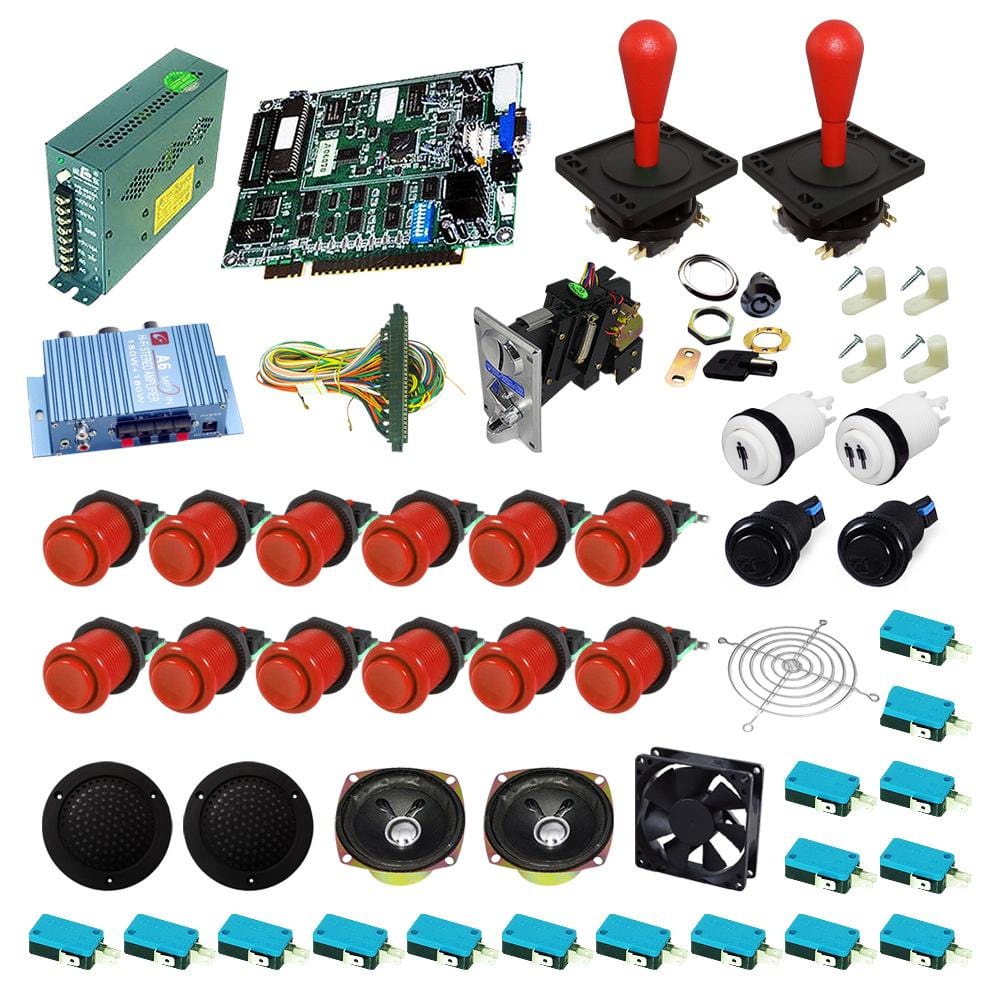 Ultimate 19 in 1 DIY Arcade Kits-Happ Joystick - DIY Arcade Australia