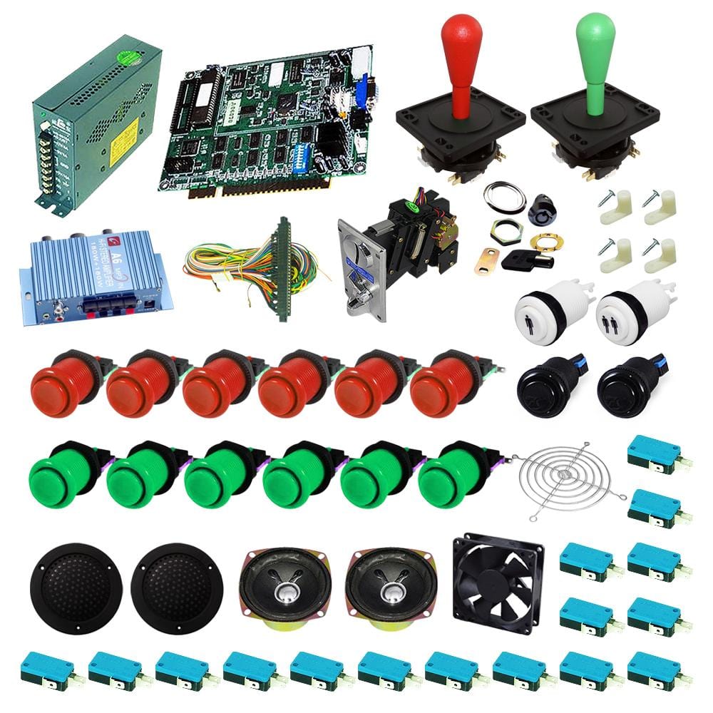 Ultimate 19 in 1 DIY Arcade Kits-Happ Joystick - DIY Arcade Australia