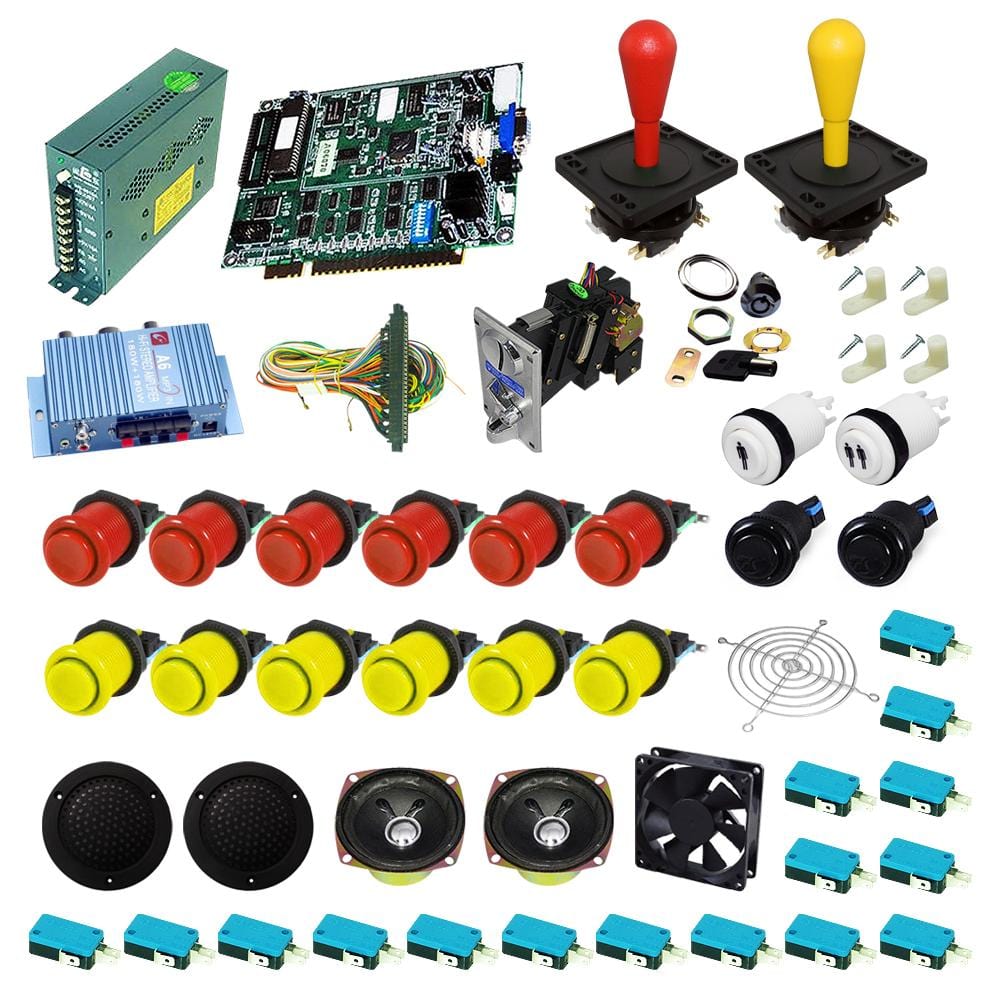 Ultimate 19 in 1 DIY Arcade Kits-Happ Joystick - DIY Arcade Australia