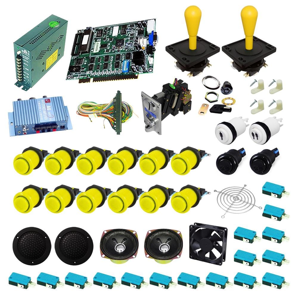 Ultimate 19 in 1 DIY Arcade Kits-Happ Joystick - DIY Arcade Australia