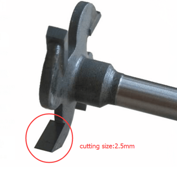Slot Cutter for Arcade T-moulding, 2.5mm Cutting Length - DIY Arcade Australia
