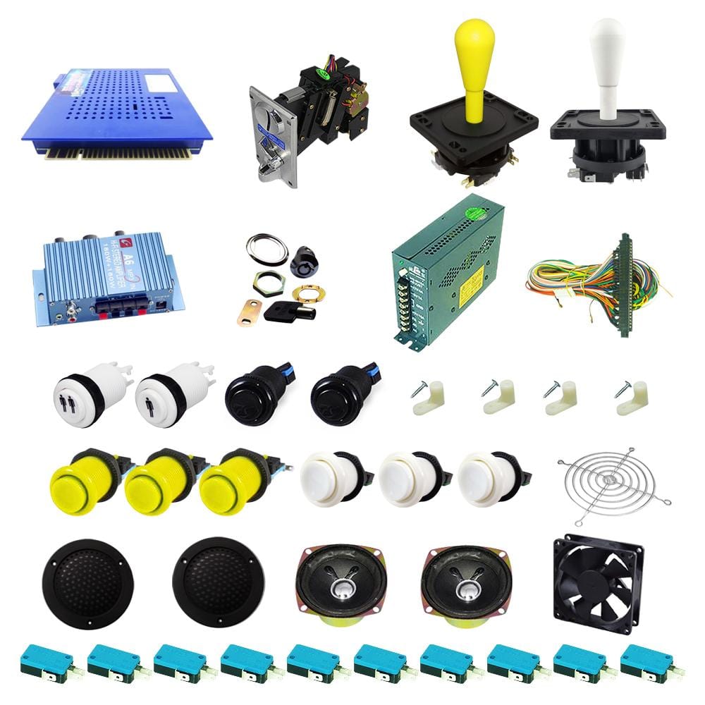 Ultimate 412 in 1 DIY Arcade Kit-Happ Joystick - DIY Arcade Australia
