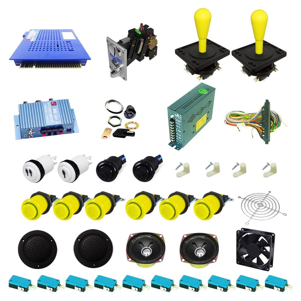 Ultimate 412 in 1 DIY Arcade Kit-Happ Joystick - DIY Arcade Australia