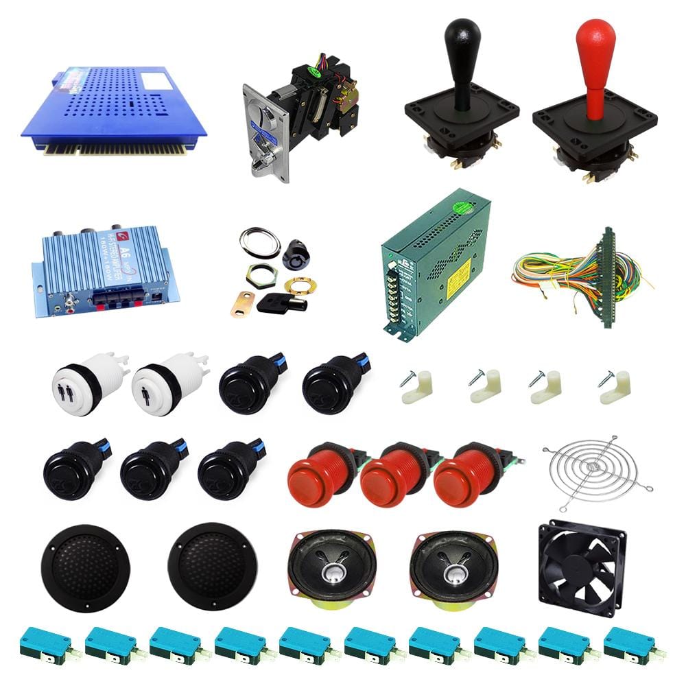 Ultimate 412 in 1 DIY Arcade Kit-Happ Joystick - DIY Arcade Australia