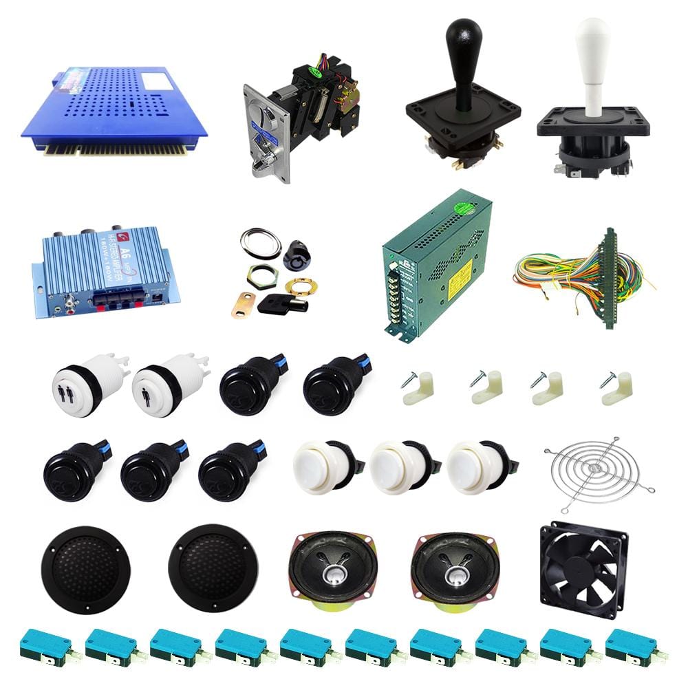 Ultimate 412 in 1 DIY Arcade Kit-Happ Joystick - DIY Arcade Australia