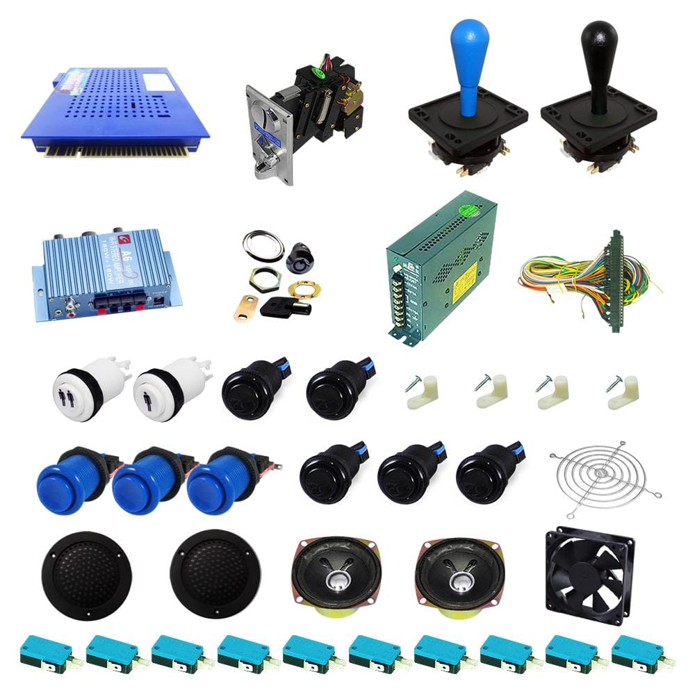 Ultimate 412 in 1 DIY Arcade Kit-Happ Joystick - DIY Arcade Australia
