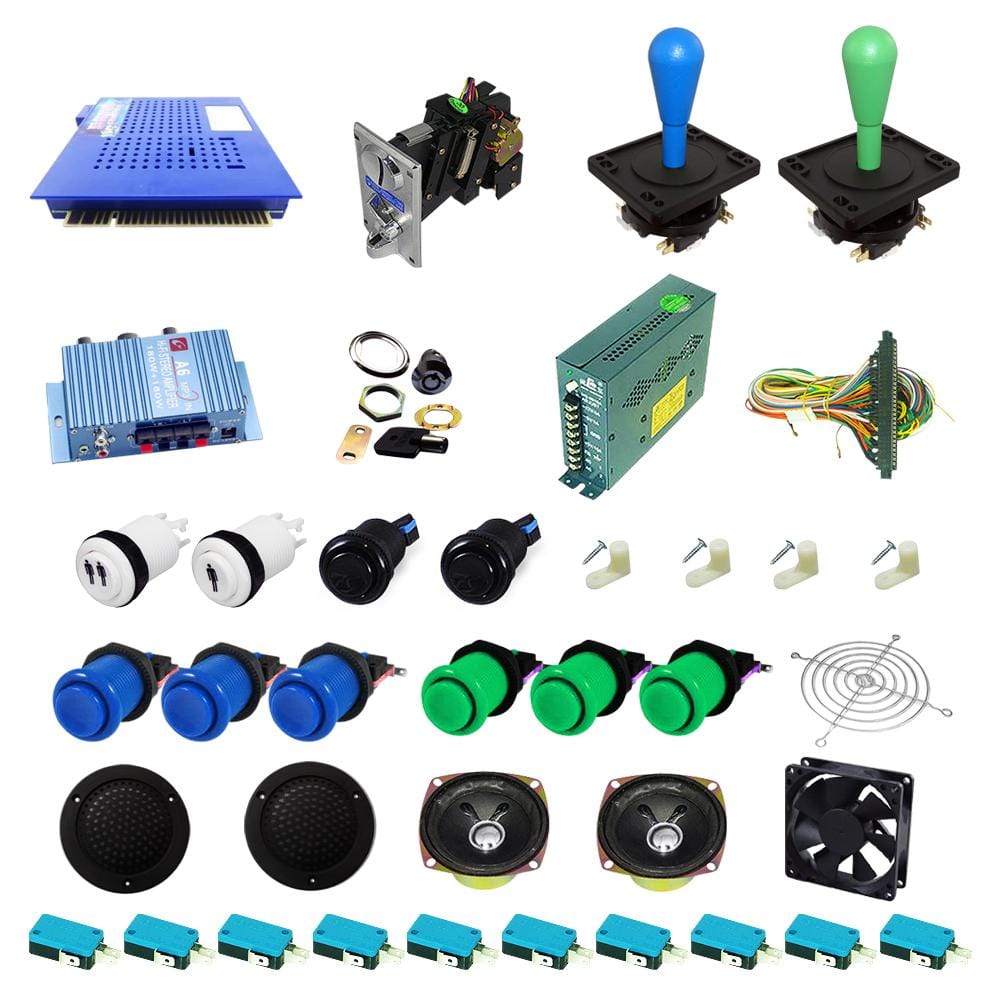 Ultimate 412 in 1 DIY Arcade Kit-Happ Joystick - DIY Arcade Australia