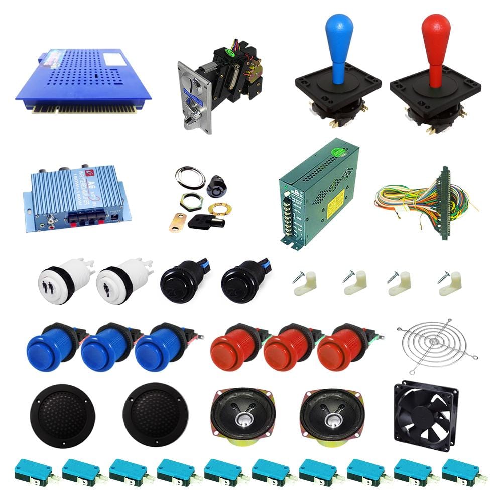 Ultimate 412 in 1 DIY Arcade Kit-Happ Joystick - DIY Arcade Australia