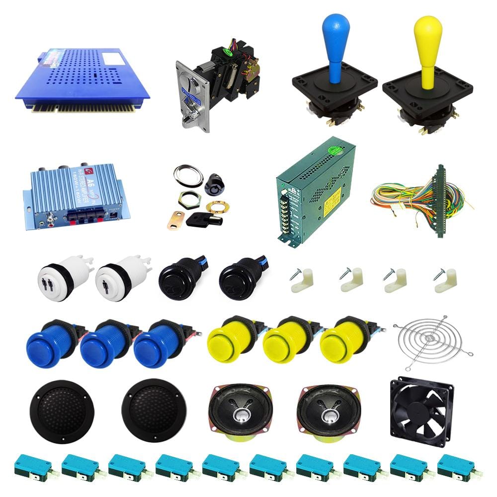 Ultimate 412 in 1 DIY Arcade Kit-Happ Joystick - DIY Arcade Australia
