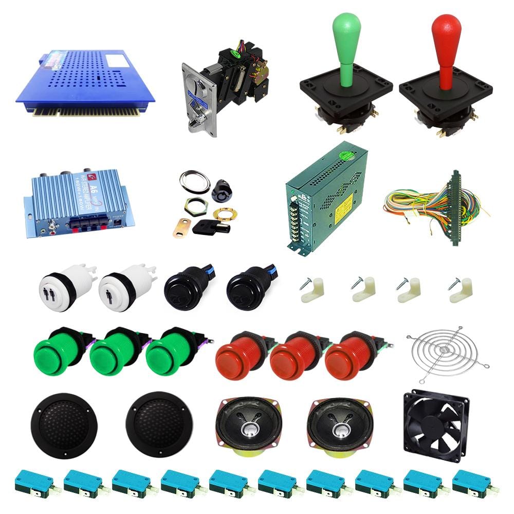 Ultimate 412 in 1 DIY Arcade Kit-Happ Joystick - DIY Arcade Australia