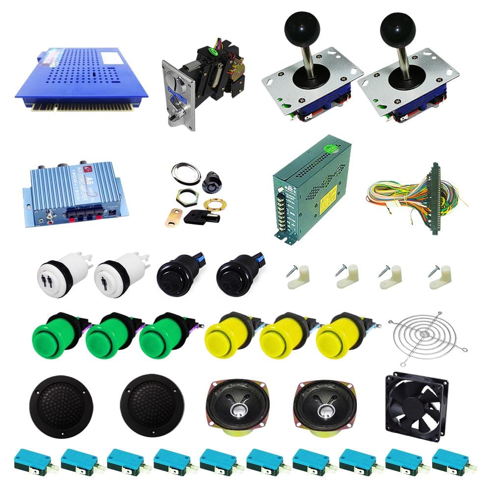 Ultimate 412 in 1 DIY Arcade Kit - DIY Arcade Australia