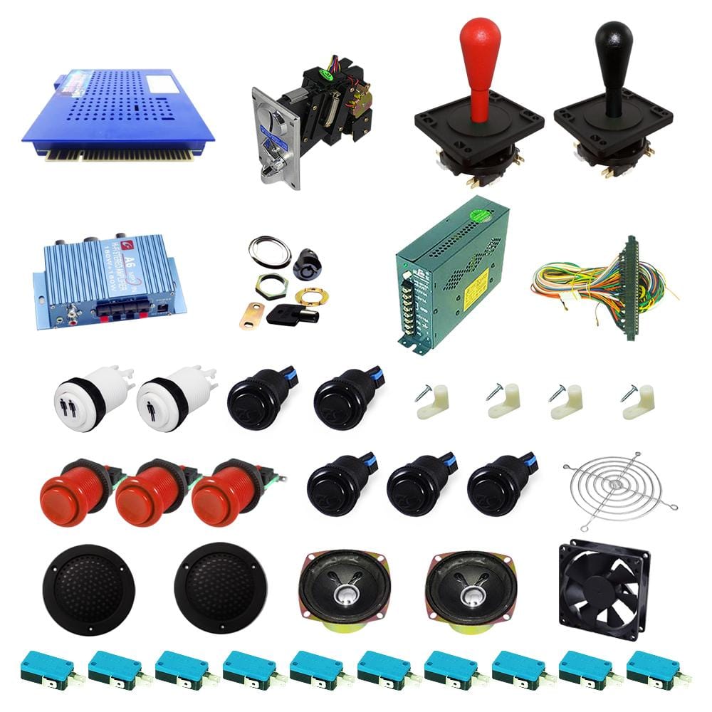 Ultimate 412 in 1 DIY Arcade Kit-Happ Joystick - DIY Arcade Australia
