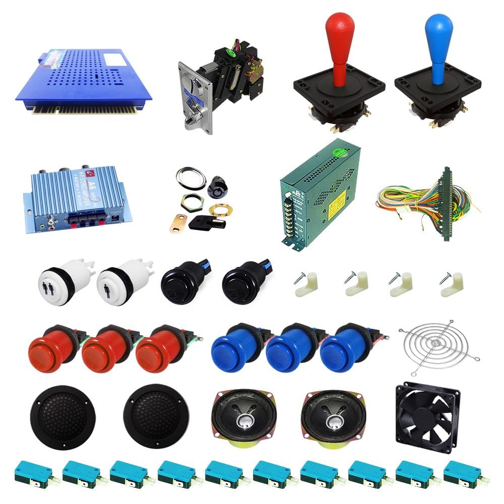 Ultimate 412 in 1 DIY Arcade Kit-Happ Joystick - DIY Arcade Australia