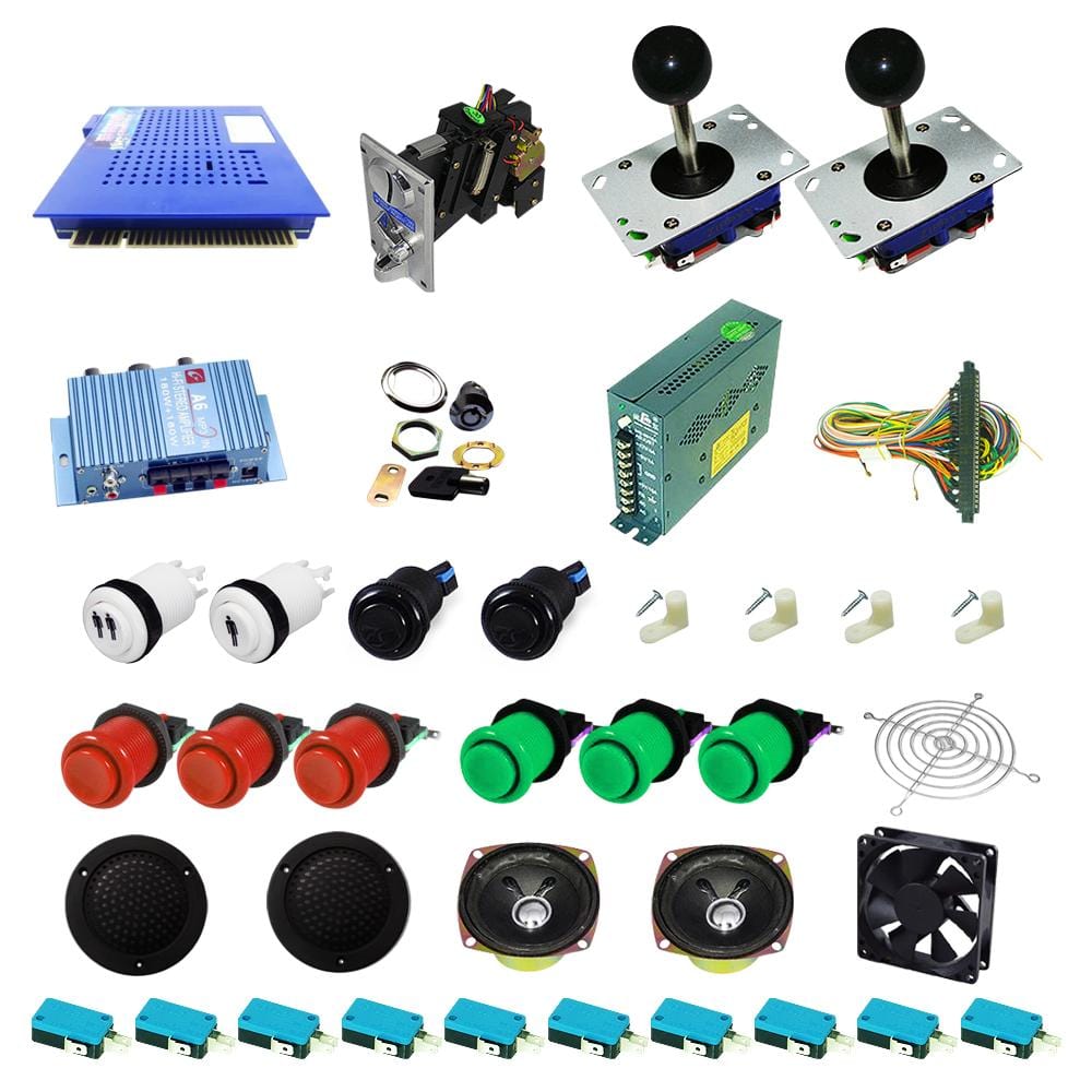Ultimate 412 in 1 DIY Arcade Kit - DIY Arcade Australia