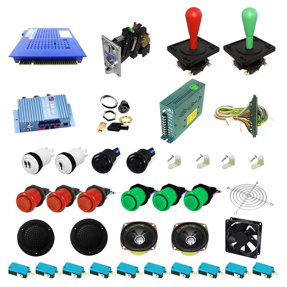 Ultimate 412 in 1 DIY Arcade Kit-Happ Joystick - DIY Arcade Australia
