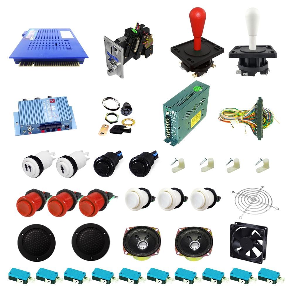 Ultimate 412 in 1 DIY Arcade Kit-Happ Joystick - DIY Arcade Australia