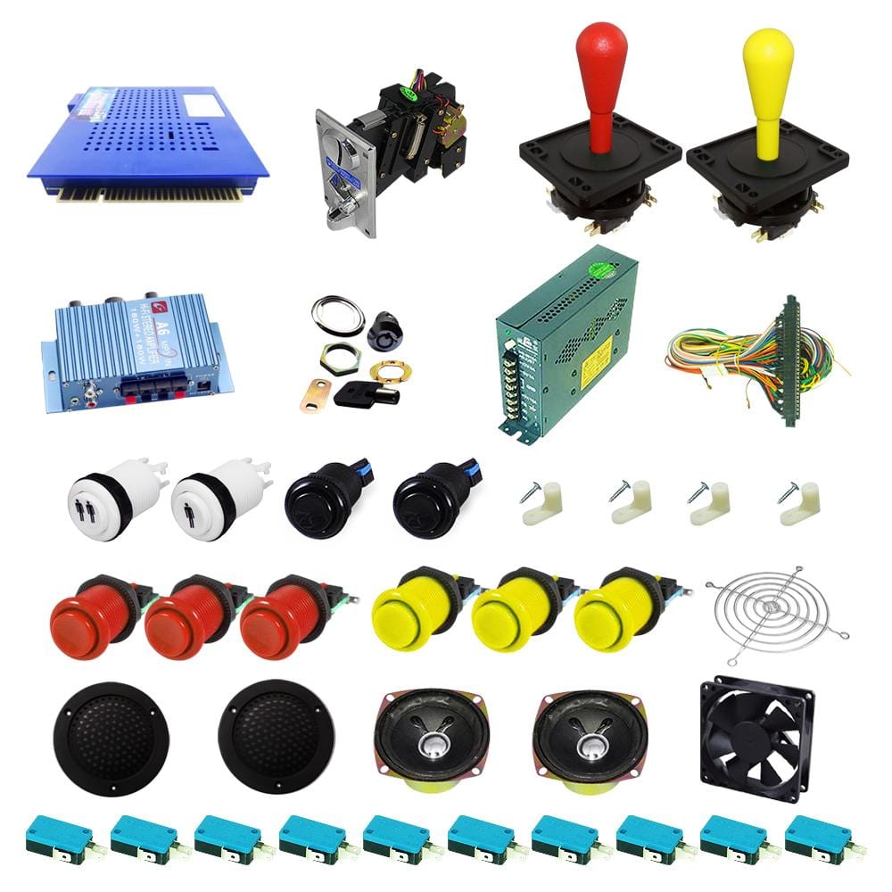 Ultimate 412 in 1 DIY Arcade Kit-Happ Joystick - DIY Arcade Australia