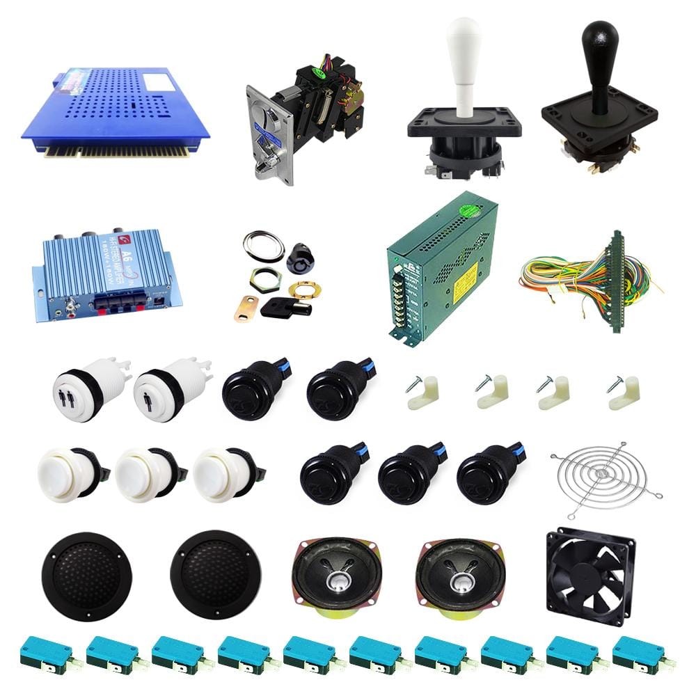 Ultimate 412 in 1 DIY Arcade Kit-Happ Joystick - DIY Arcade Australia