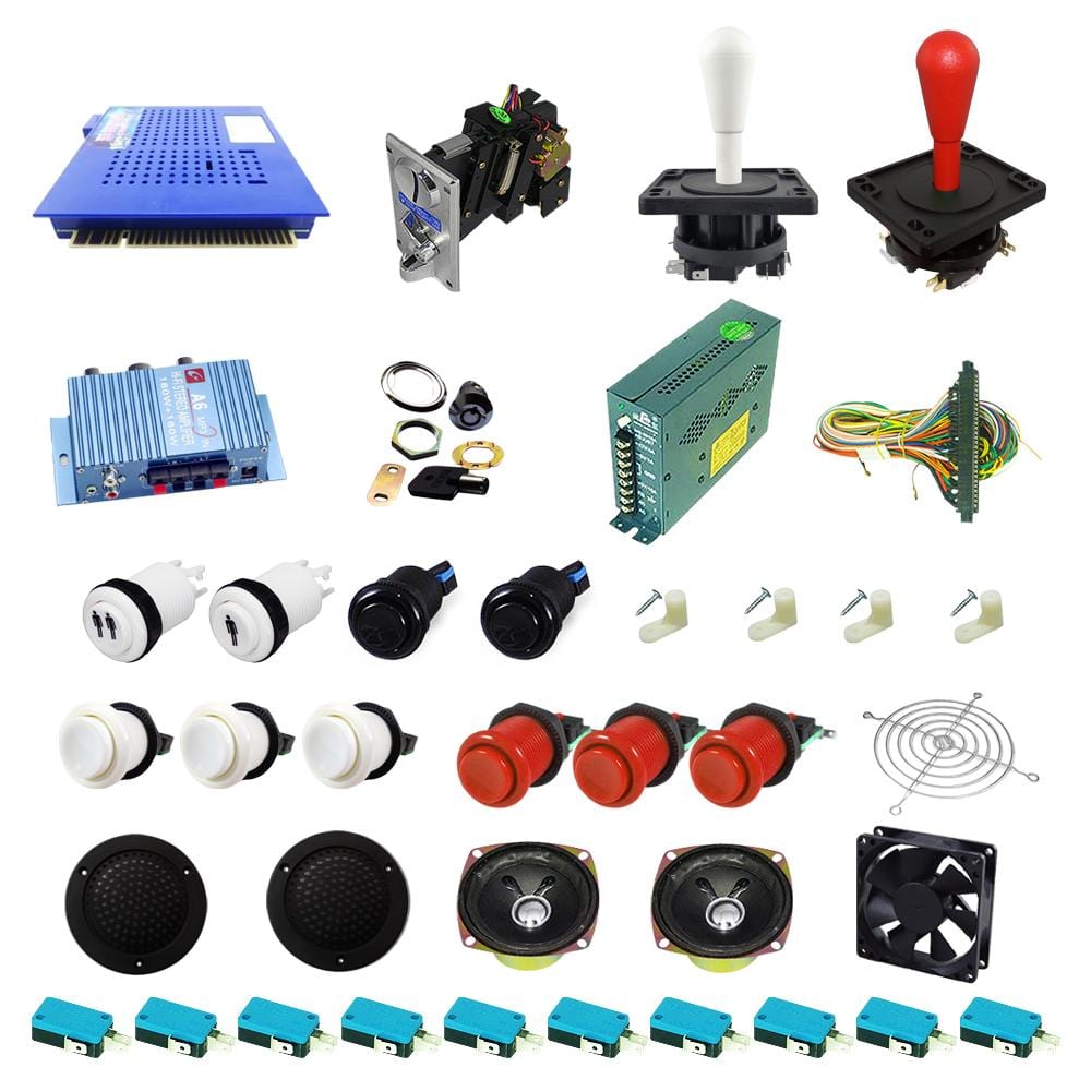 Ultimate 412 in 1 DIY Arcade Kit-Happ Joystick - DIY Arcade Australia