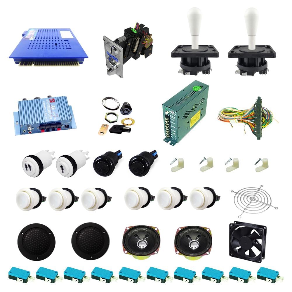 Ultimate 412 in 1 DIY Arcade Kit-Happ Joystick - DIY Arcade Australia