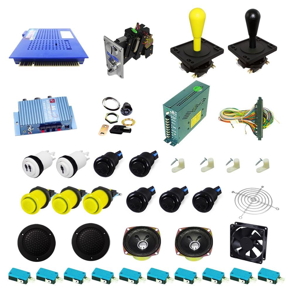 Ultimate 412 in 1 DIY Arcade Kit-Happ Joystick - DIY Arcade Australia