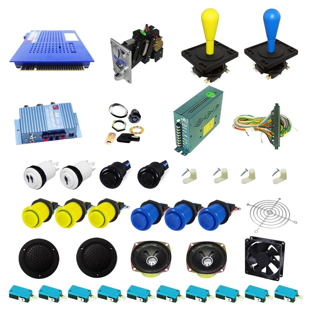 Ultimate 412 in 1 DIY Arcade Kit-Happ Joystick - DIY Arcade Australia