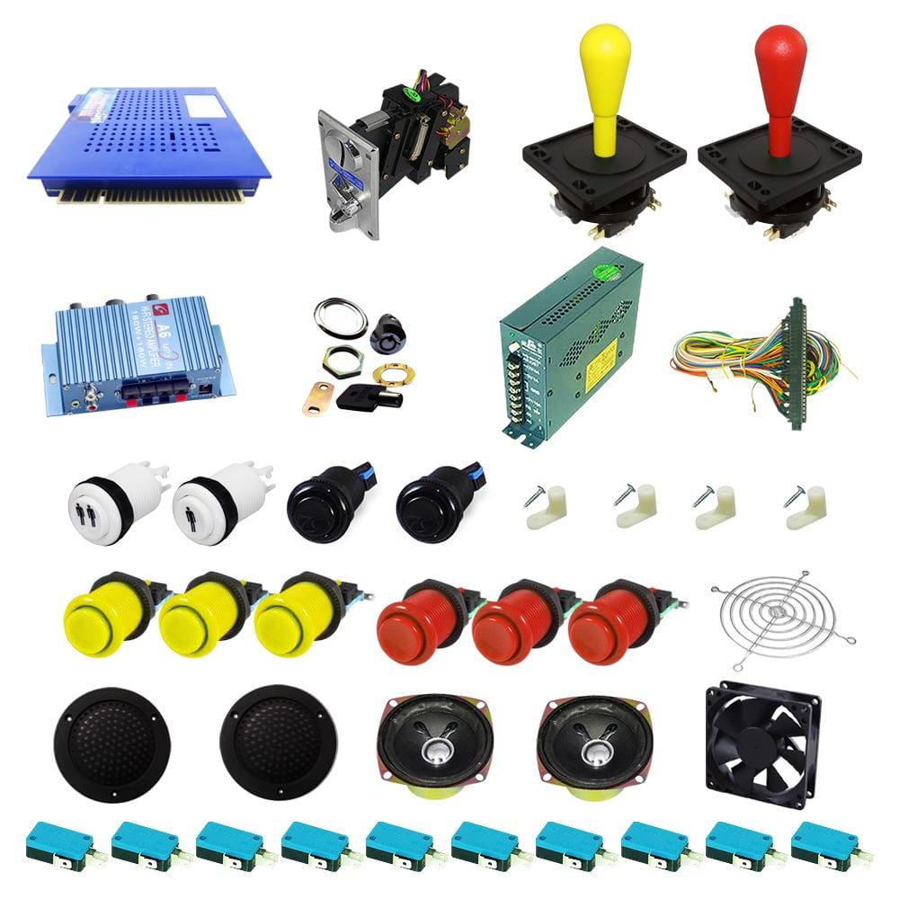 Ultimate 412 in 1 DIY Arcade Kit-Happ Joystick - DIY Arcade Australia