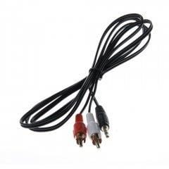 1.5M 3.5mm Male to 2 RCA - DIY Arcade Australia