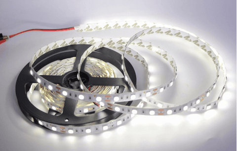 5m 12V White Light 5050 LED Strip - DIY Arcade Australia