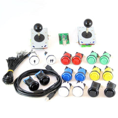 USB Arcade Kit (for PC/PS3/MAME) Color Combination - DIY Arcade Australia