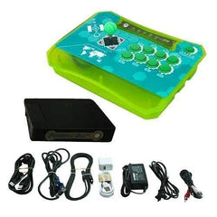 Wireless Arcade Stick Home Console with 815 games (One player) Green - DIY Arcade Australia