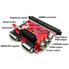 Supergun Arcade Jamma Neo Geo CPS2 SNK Kick Harness Jammabox Arcade Machine