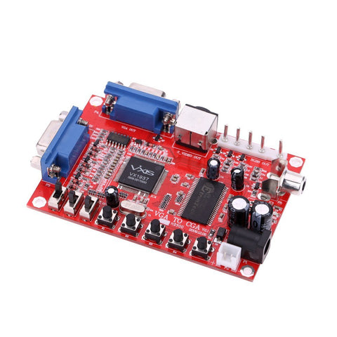 New Arrival GBS-8100 VGA to CGA/CVBS/S-VIDEO High Definition Converter Arcade Game Video Converter Board for CRT LCD PDP Monitor